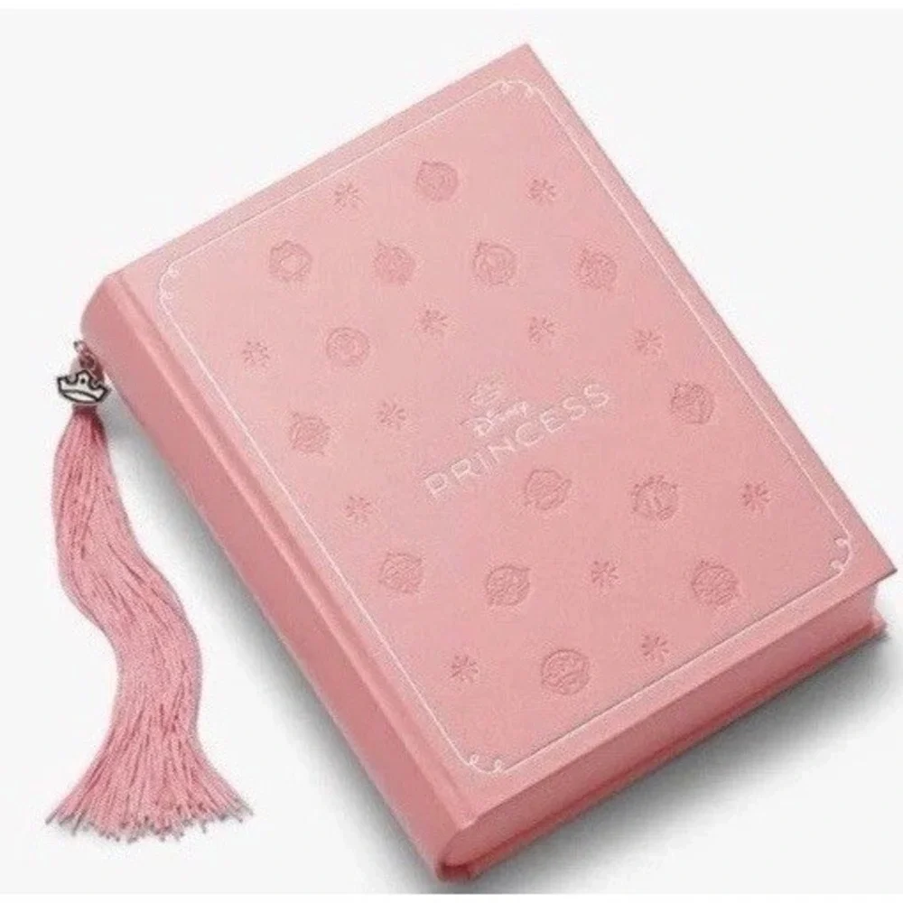 2026 Disney Parks Pandora Princess Collection Storybook Pink Jewelry Box Book